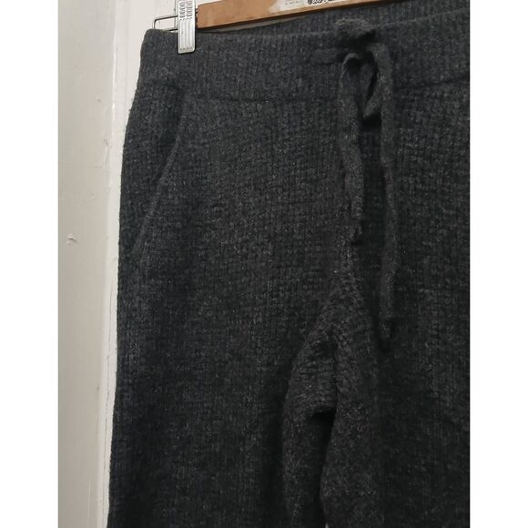 Lou & grey womens small wool jogger sweater pants gray cozy lounge wear - Picture 3 of 6